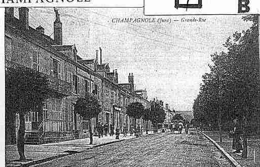 Ville de CHAMPAGNOLE Carte postale ancienne