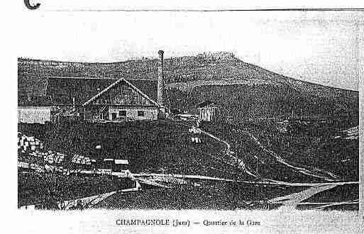 Ville de CHAMPAGNOLE Carte postale ancienne