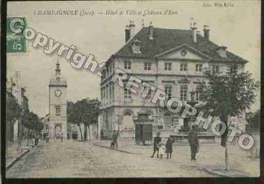 Ville de CHAMPAGNOLE Carte postale ancienne