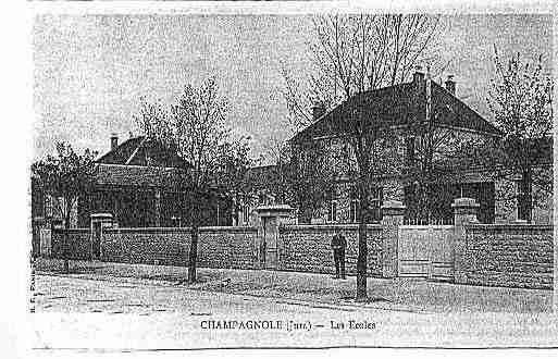 Ville de CHAMPAGNOLE Carte postale ancienne