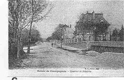 Ville de CHAMPAGNOLE Carte postale ancienne