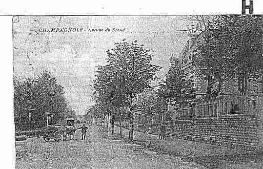 Ville de CHAMPAGNOLE Carte postale ancienne