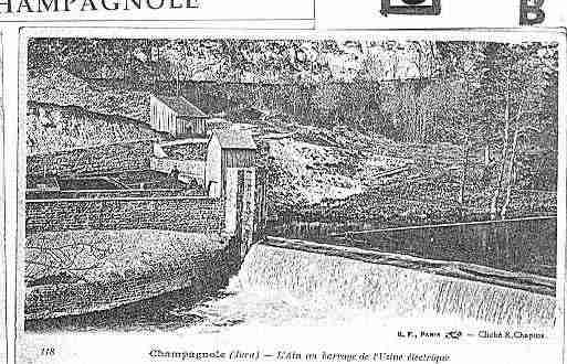 Ville de CHAMPAGNOLE Carte postale ancienne