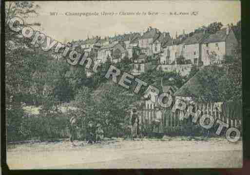 Ville de CHAMPAGNOLE Carte postale ancienne