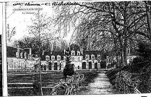 Ville de CHAMPIGNYSURVEUDE Carte postale ancienne