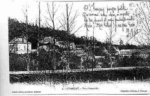 Ville de CHANCAY Carte postale ancienne