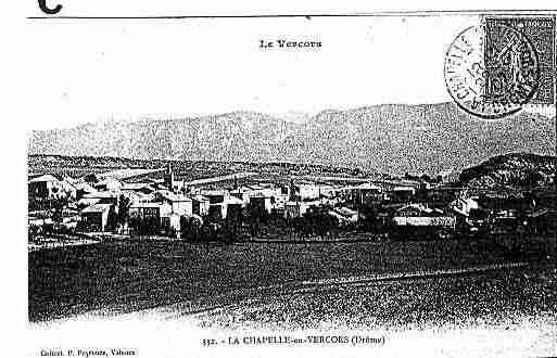 Ville de CHAPELLEENVERCORS(LA) Carte postale ancienne