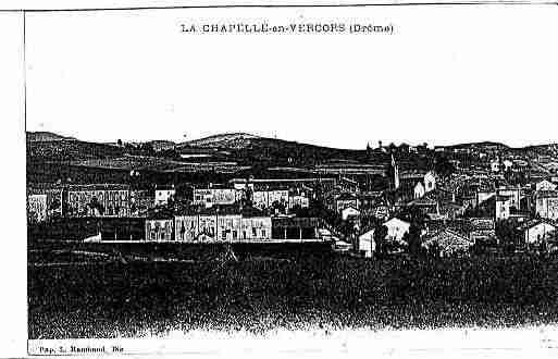 Ville de CHAPELLEENVERCORS(LA) Carte postale ancienne