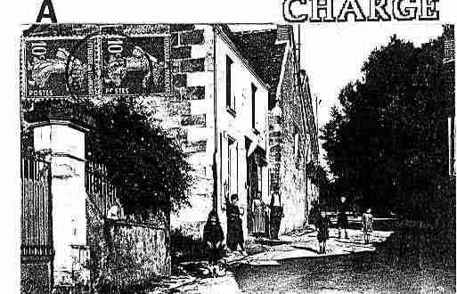 Ville de CHARGE Carte postale ancienne