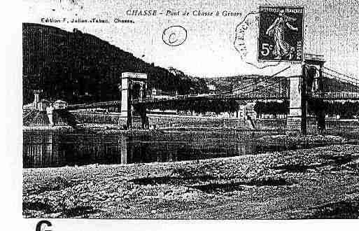 Ville de CHASSESURRHONE Carte postale ancienne