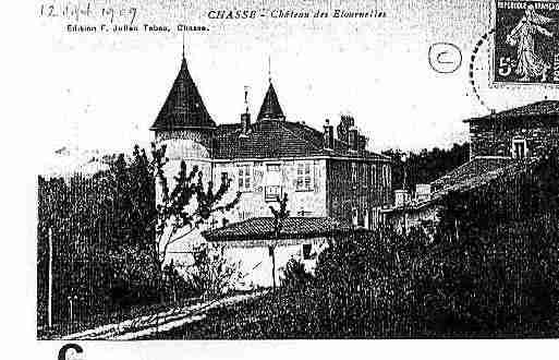 Ville de CHASSESURRHONE Carte postale ancienne