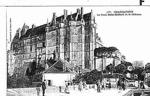 Ville de CHATEAUDUN Carte postale ancienne