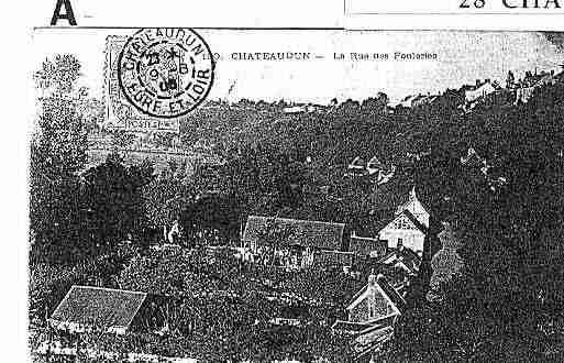 Ville de CHATEAUDUN Carte postale ancienne