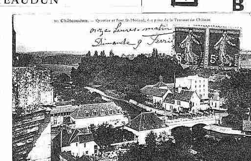 Ville de CHATEAUDUN Carte postale ancienne