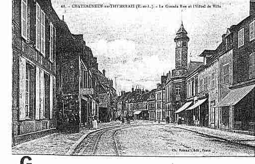 Ville de CHATEAUNEUFENTHYMERAIS Carte postale ancienne