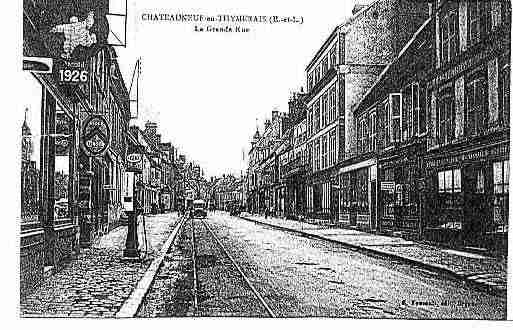 Ville de CHATEAUNEUFENTHYMERAIS Carte postale ancienne