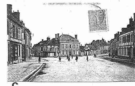 Ville de CHATEAUNEUFENTHYMERAIS Carte postale ancienne