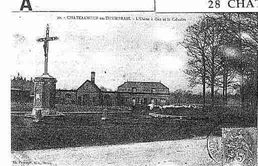 Ville de CHATEAUNEUFENTHYMERAIS Carte postale ancienne