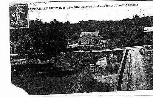 Ville de CHATEAURENAULT Carte postale ancienne