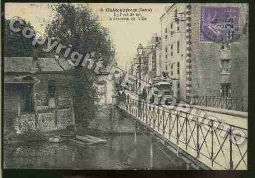 Ville de CHATEAUROUX Carte postale ancienne