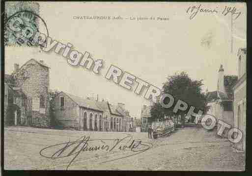 Ville de CHATEAUROUX Carte postale ancienne