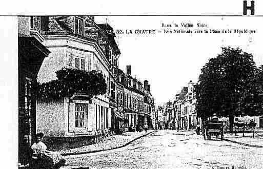 Ville de CHATRE(LA) Carte postale ancienne