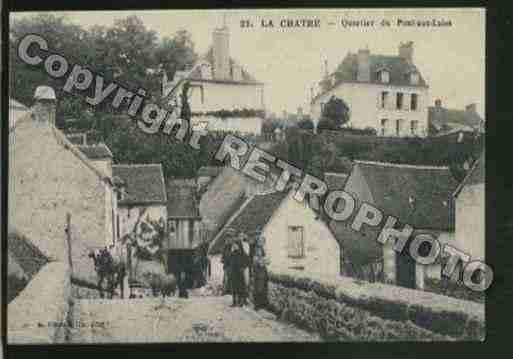 Ville de CHATRE(LA) Carte postale ancienne