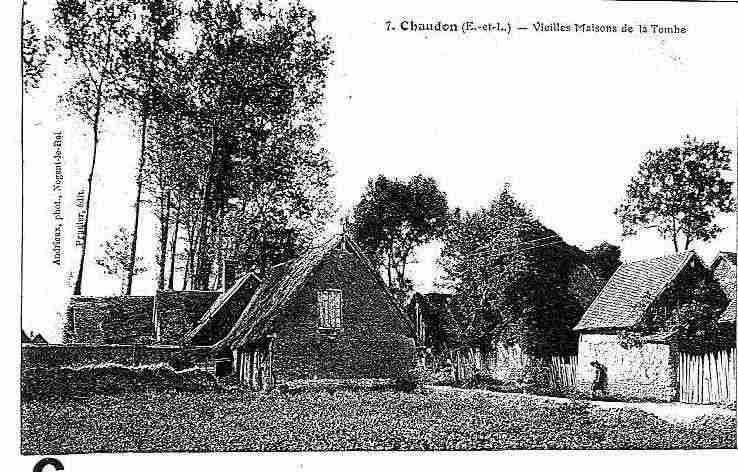 Ville de CHAUDON Carte postale ancienne