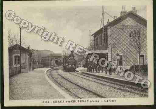 Ville de CHAUXDESCROTENAY Carte postale ancienne