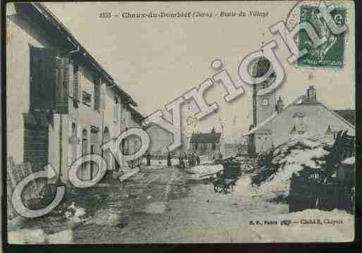 Ville de CHAUXDUDOMBIEF(LA) Carte postale ancienne