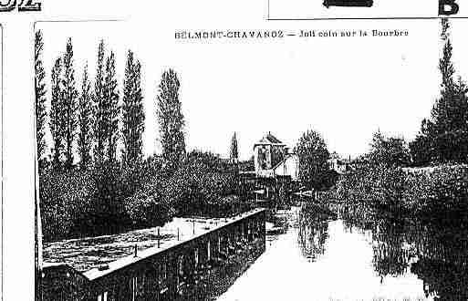 Ville de CHAVANOZ Carte postale ancienne