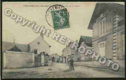 Ville de CHEMILLESURDEME Carte postale ancienne