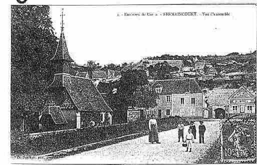 Ville de CHERISY Carte postale ancienne