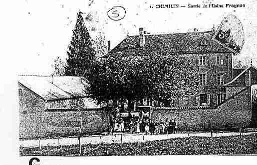 Ville de CHIMILIN Carte postale ancienne