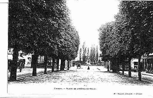 Ville de CHINON Carte postale ancienne