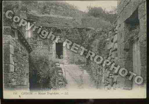 Ville de CHINON Carte postale ancienne