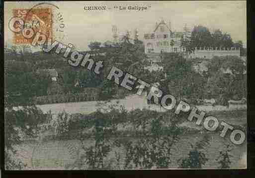 Ville de CHINON Carte postale ancienne