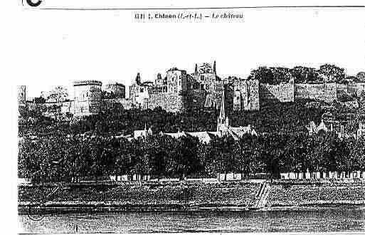 Ville de CHINON Carte postale ancienne