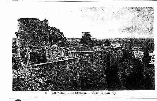 Ville de CHINON Carte postale ancienne