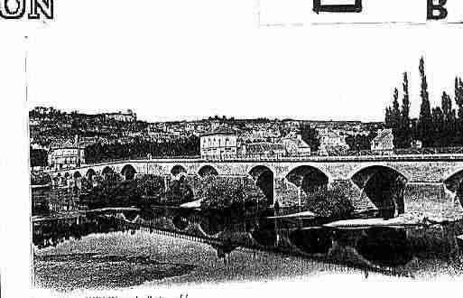 Ville de CHINON Carte postale ancienne