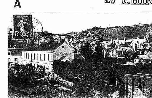 Ville de CHINON Carte postale ancienne