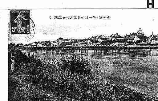 Ville de CHOUZESURLOIRE Carte postale ancienne