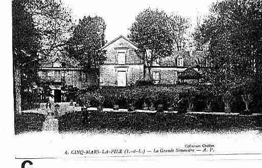 Ville de CINQMARSLAPILE Carte postale ancienne