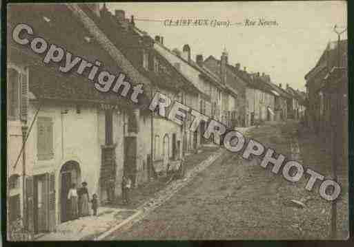 Ville de CLAIRVAUXLESLACS Carte postale ancienne