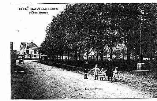 Ville de CLAVILLE Carte postale ancienne