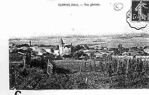 Ville de CLONASSURVAREZE Carte postale ancienne