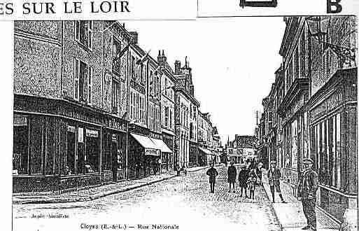 Ville de CLOYESSURLELOIR Carte postale ancienne