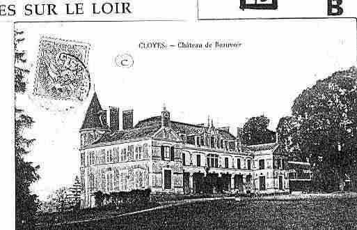 Ville de CLOYESSURLELOIR Carte postale ancienne