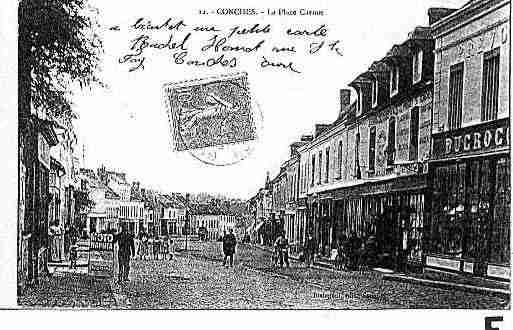 Ville de CONCHESENOUCHE Carte postale ancienne