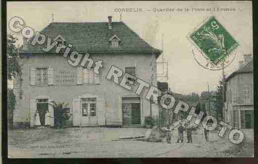 Ville de CORBELIN Carte postale ancienne